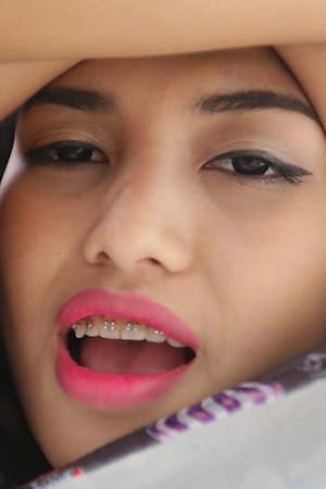 20 year old skinny Thai ladyboy does a striptease and a blowjob